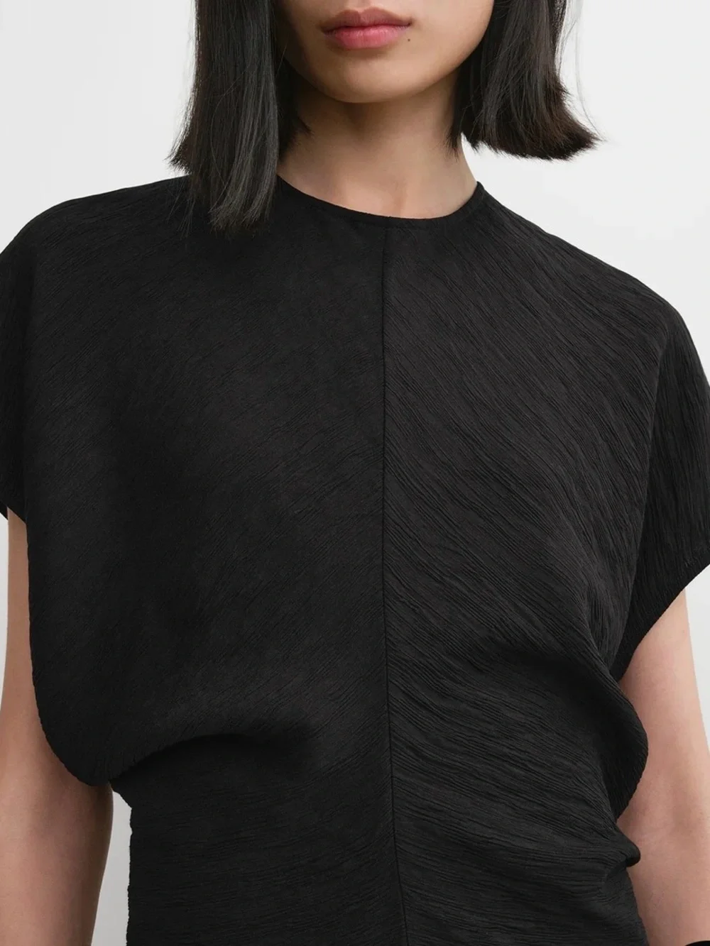 Toteme slouch waist dress black size 32. - Picture 3 of 11